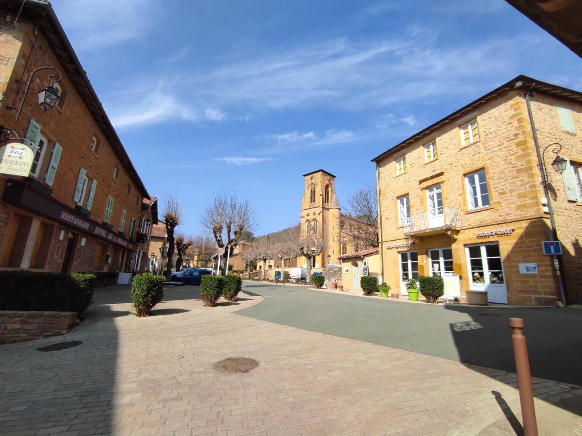 Appartement Oingt - Les Meubles Des Pierres Dorees Theize Exteriér fotografie